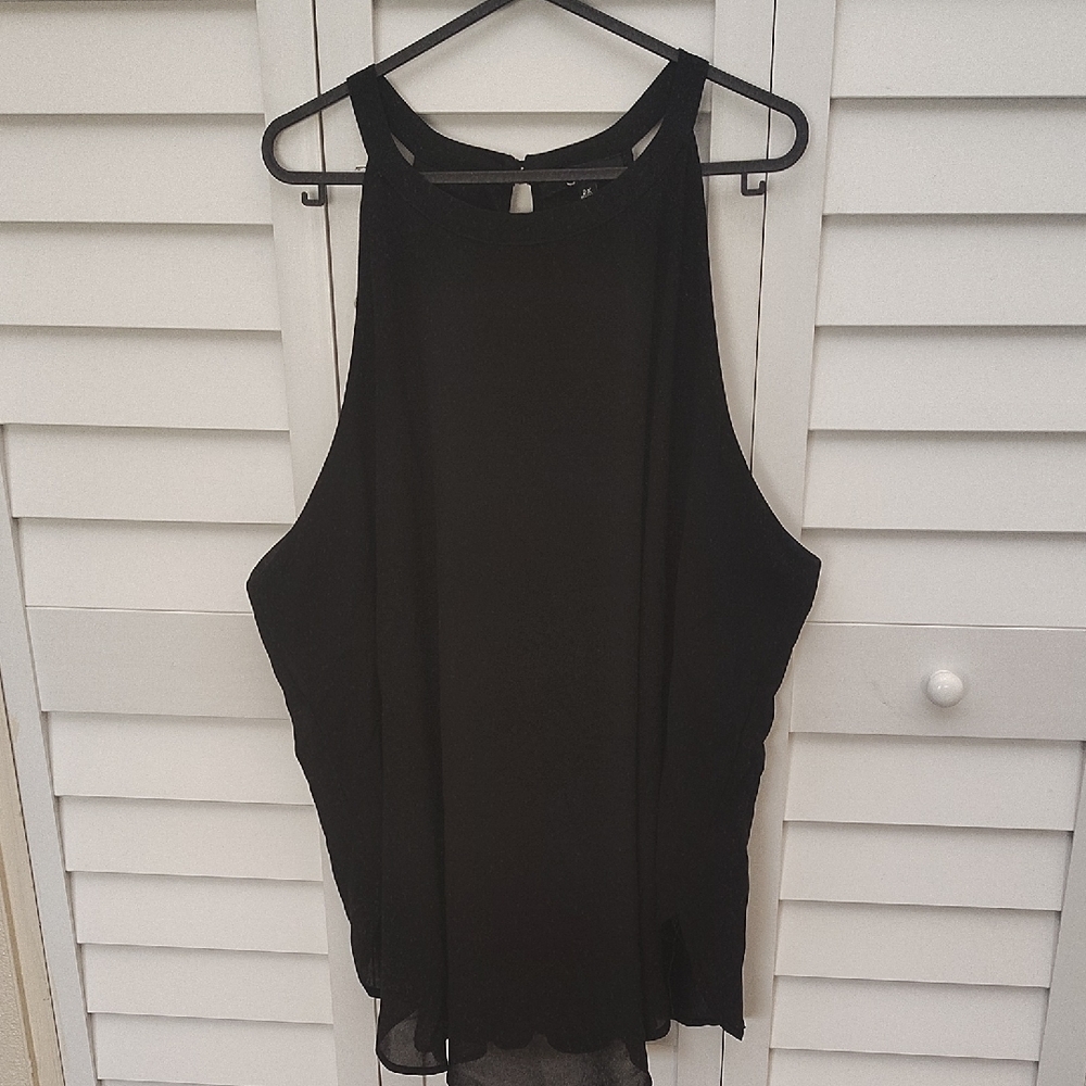 Cleo Classic Black Tank Top